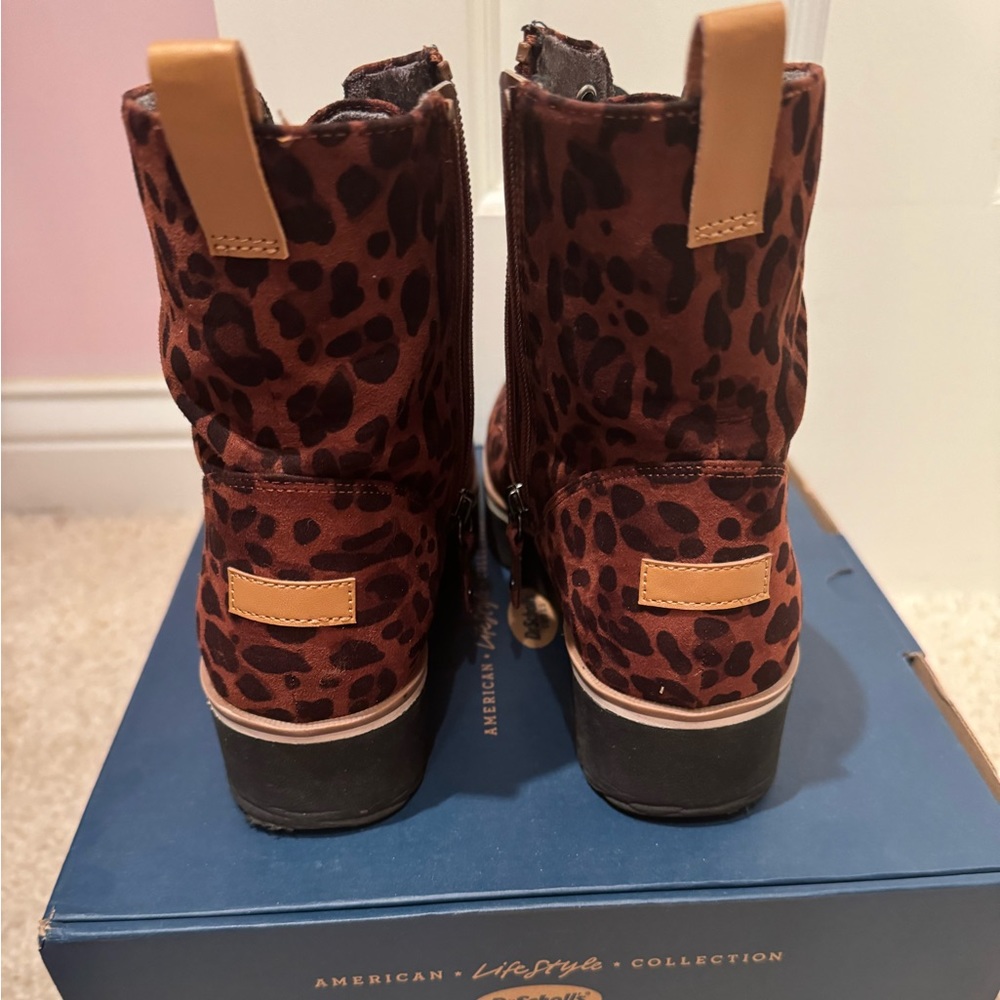 Leopard Print Dr.Scholl’s Boots